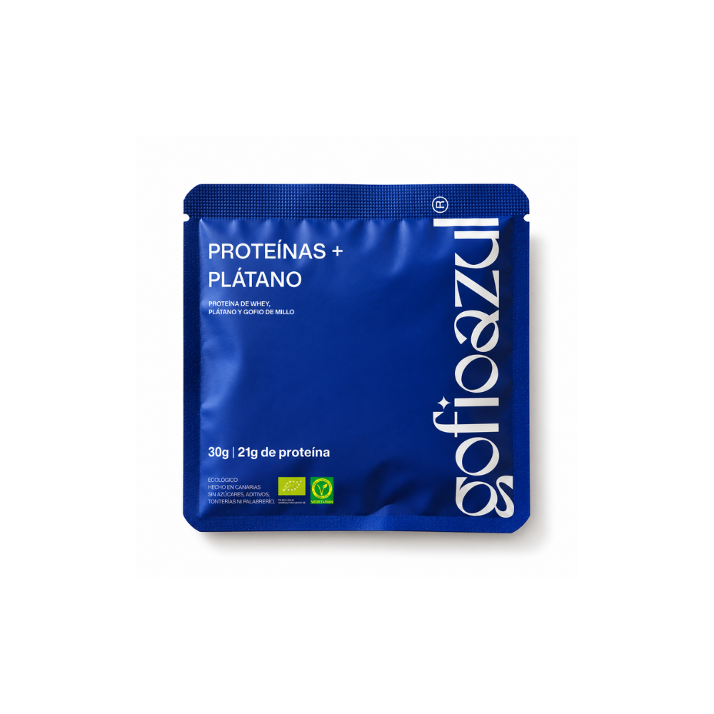 PROTEÍNAS + PLÁTANO