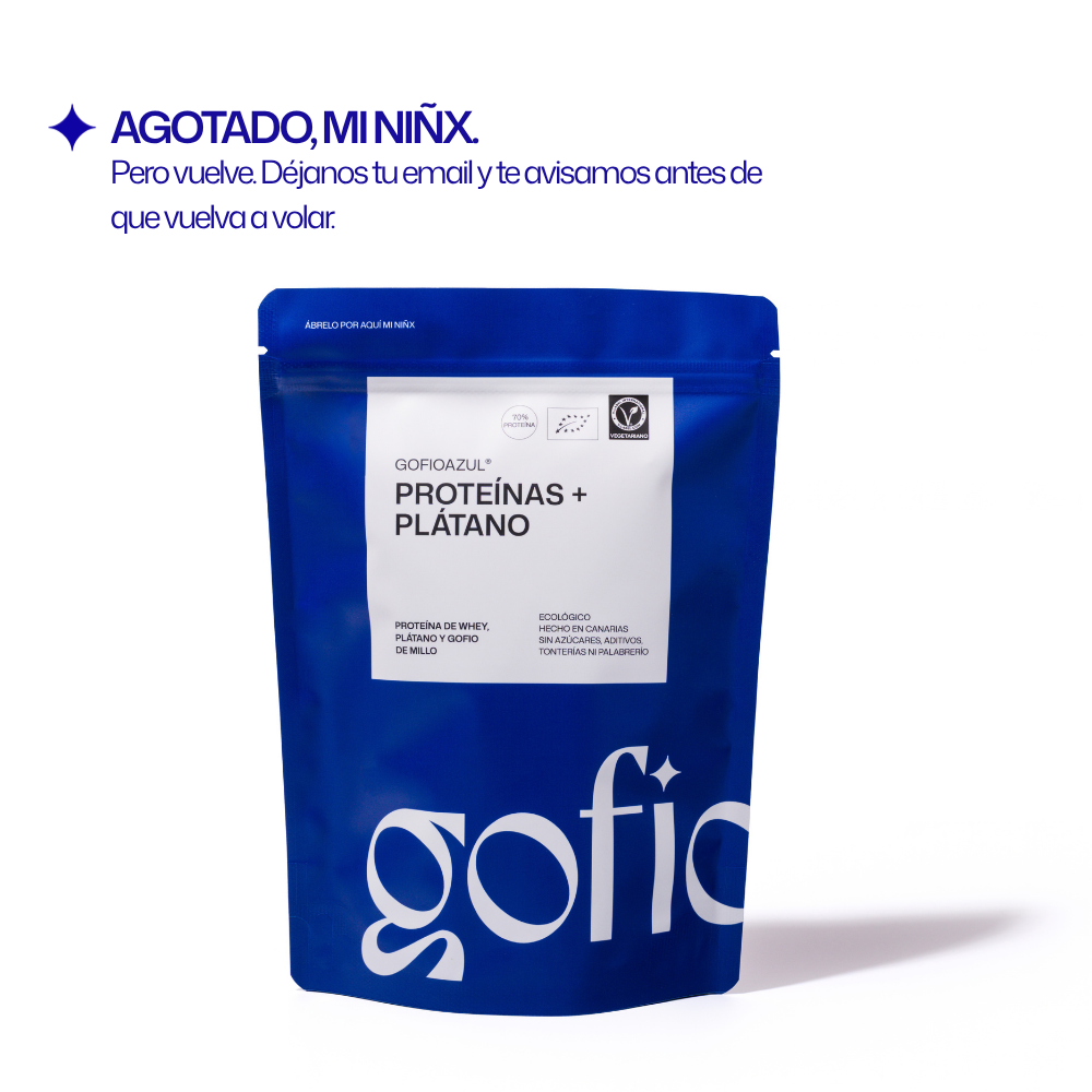 PROTEÍNAS + PLÁTANO