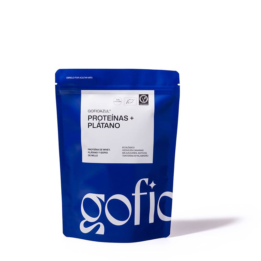 PROTEÍNAS + PLÁTANO